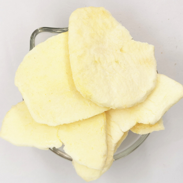 Manzana liofilizada
